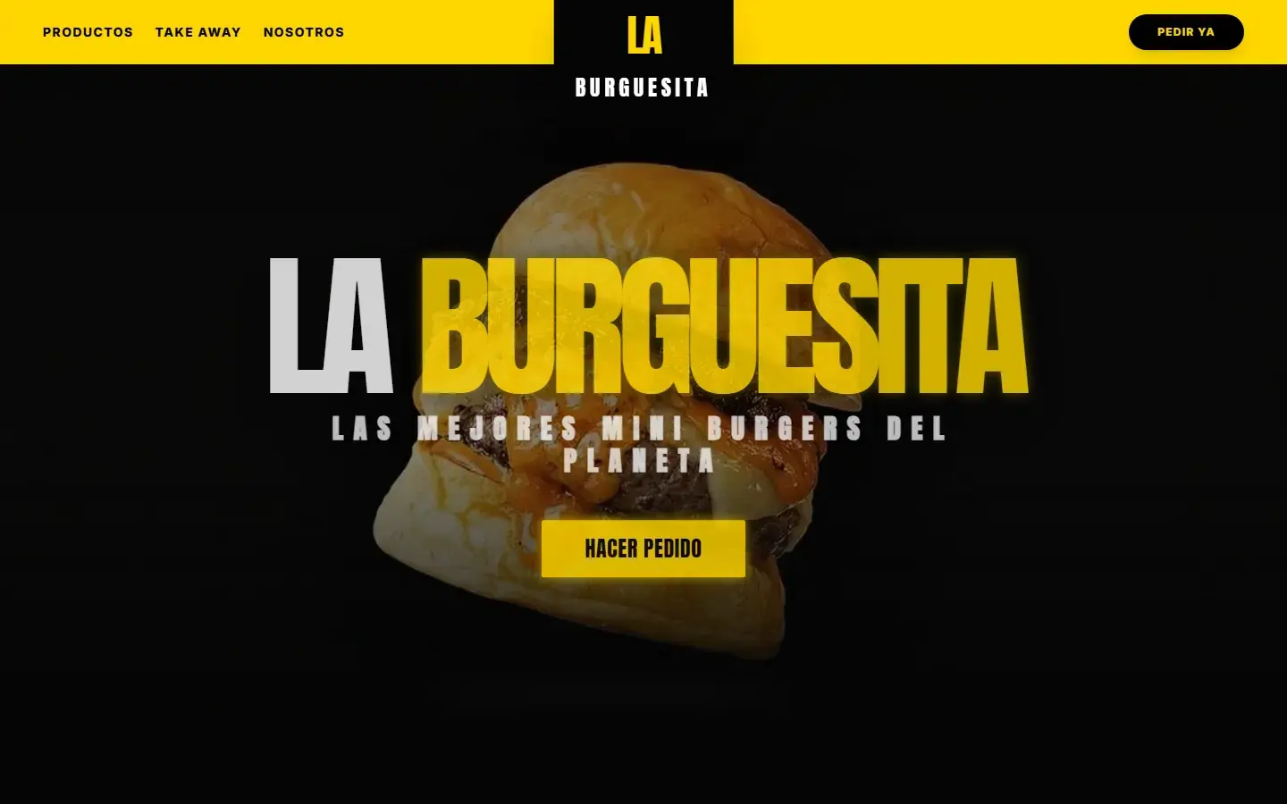 La Burguesita — Web + menú digital